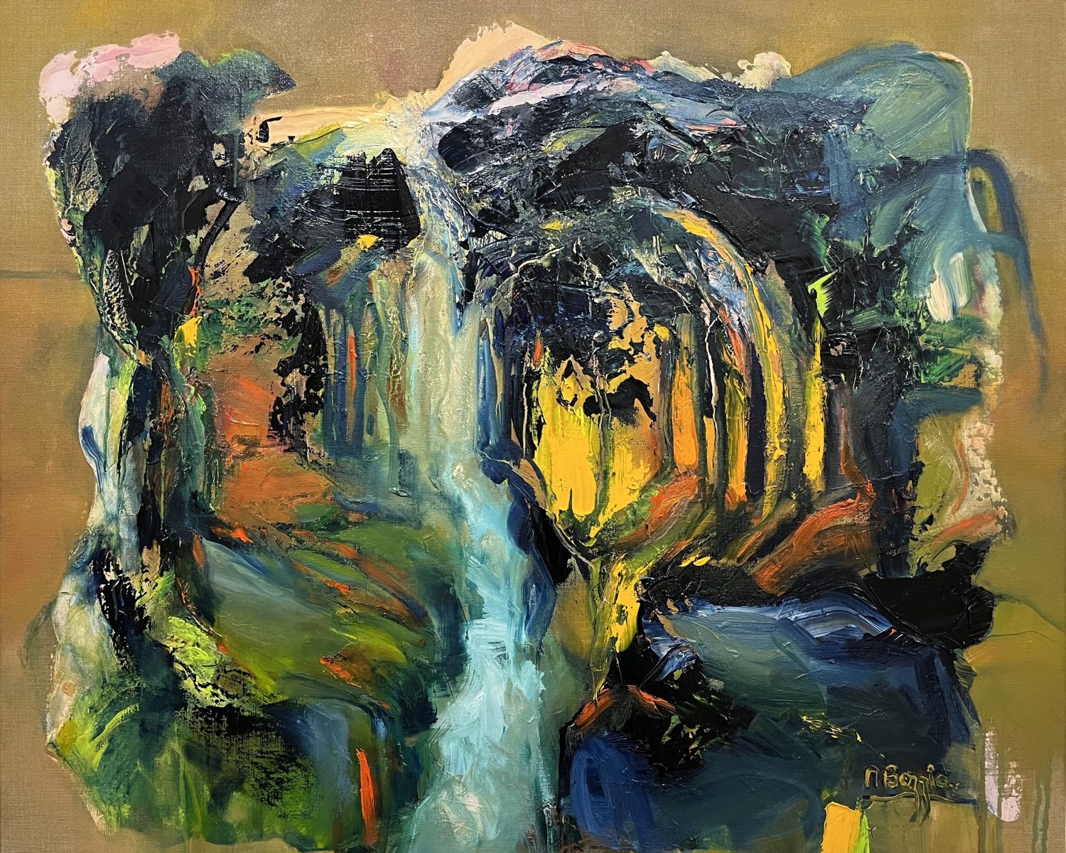 Matrice / 81 x 100 huile